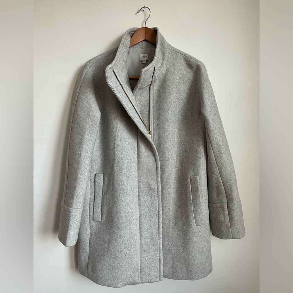 J. Crew Factory City Coat - Size 10